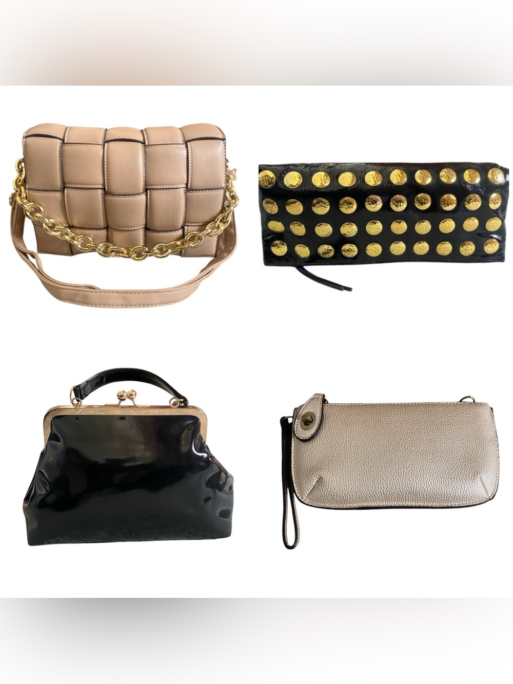 Bundle of 4 fashion bags
